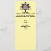 Custom Cartoon Sailor Nautical Ship Wheel  メニュー (裏面)