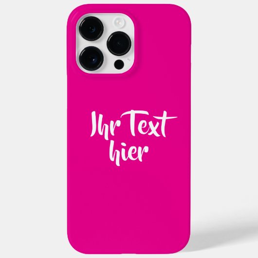 Custom Case-Mate iPhone 14 Pro Max Hüllen Mit Text iPhoneケース (裏面)