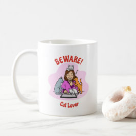Custom Cat Lover Mug – Personalized Gift コーヒーマグカップ