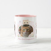 Custom Cat Lover Mug with 3 Photos | Personalized  マグカップ (中央)