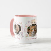 Custom Cat Lover Mug with 3 Photos | Personalized  マグカップ (正面左)