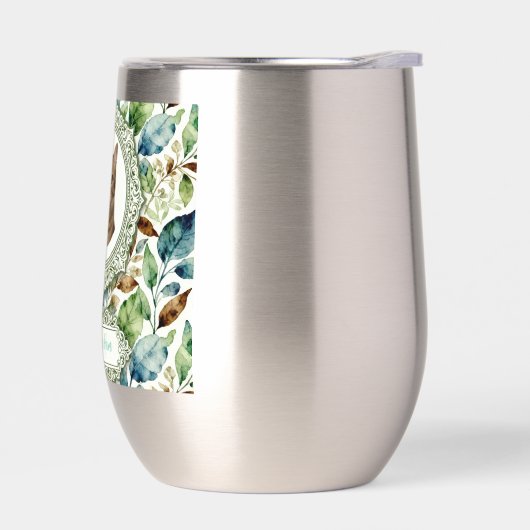 Custom Cat Photo & Name Tumbler (左面)