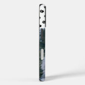 Custom Cat Photo Phone Case with Name  Case-Mate iPhoneケース (裏面 / 右)