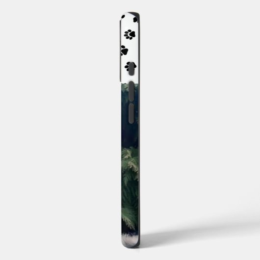 Custom Cat Photo Phone Case with Name  Case-Mate iPhoneケース (裏面 / 左)