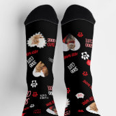 Custom Cat Socks Photo for Pet Lovers ソックス (上部)