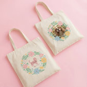 Custom Cavalier King Charles Spaniel   Pastel Pink トートバッグ