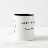 Custom Celestial Moon Phase Mug ツートーンマグカップ (中央)