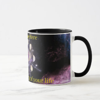 Custom Celestial Moon Phases Spiritual Coffee Mug マグカップ