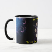 Custom Celestial Moon Phases Spiritual Coffee Mug マグカップ (左)