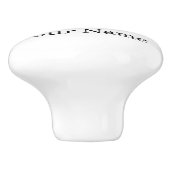 Custom Ceramic Drawer Pull セラミックノブ (側面)