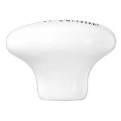 Custom Ceramic Drawer Pull セラミックノブ (側面)