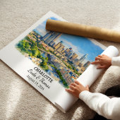 Custom Charlotte Wall Art, North Carolina Poster ポスター