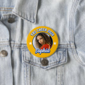 Custom Cheerleader Brag Button, Game Day Cheer 缶バッジ (インサイチュ)