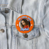 Custom Cheerleader Brag Button, Game Day Cheer 缶バッジ (インサイチュ)