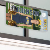 Custom Cheerleading Senior Cheer Homecoming Game 横断幕 (ビルの外側)