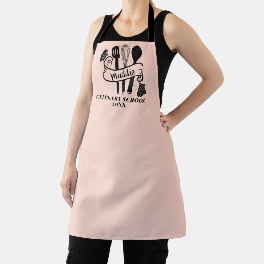 Custom Chef Utensil Cooking School  エプロン (インサイチュ)