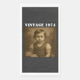 Custom Childhood Photo & Year Vintage Personalized