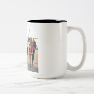 Custom China Cup – One Family, One Heart ツートーンマグカップ