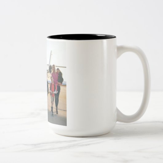 Custom China Cup – One Family, One Heart ツートーンマグカップ (右)