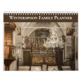 Custom Christian Family Scripture 12-Month Planner カレンダー (カバー)