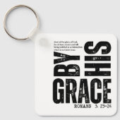 Custom Christian Grace by God キーホルダー (正面)