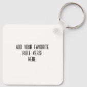 Custom Christian Grace by God キーホルダー (裏面)