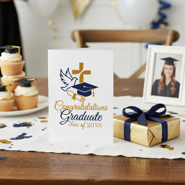 Custom Christian Graduation カード