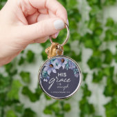 Custom Christian His Grace is Enough キーホルダー (手)