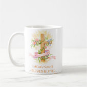 Custom Christian Mother’s Day Cross Mug コーヒーマグカップ (左)