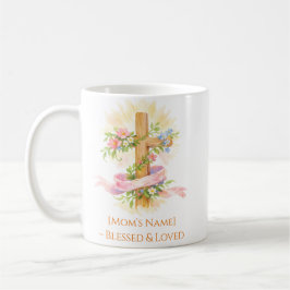 Custom Christian Mother’s Day Cross Mug コーヒーマグカップ