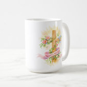 Custom Christian Mother’s Day Cross Mug コーヒーマグカップ (正面右)