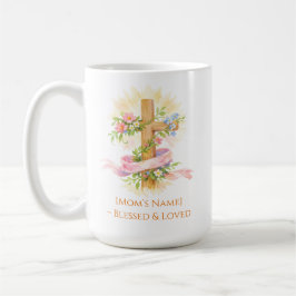 Custom Christian Mother’s Day Cross Mug コーヒーマグカップ