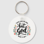 Custom Christian No Way But God キーホルダー (裏面)