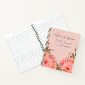 Custom Christian Postpartum Journal For New Moms ノートブック (内部)