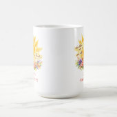 Custom Christian Sun Floral Mother’s Day Mug コーヒーマグカップ (中央)