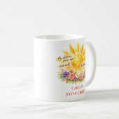 Custom Christian Sun Floral Mother’s Day Mug コーヒーマグカップ (正面右)
