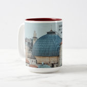 Custom Christian-theme faith-inspired coffee mug ツートーンマグカップ (正面左)