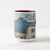 Custom Christian-theme faith-inspired coffee mug ツートーンマグカップ (中央)