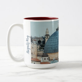 Custom Christian-theme faith-inspired coffee mug ツートーンマグカップ