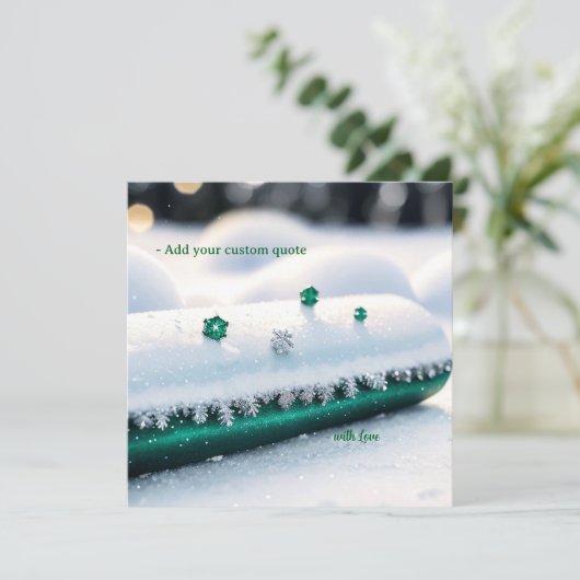 Custom Christmas 招待状 (スタンド正面)