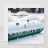 Custom Christmas 招待状 (正面)