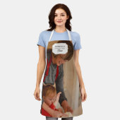 Custom Christmas Cookie Baking Crew Personalized エプロン (着用した状態)