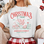 Custom Christmas Crew Matching Family Group Tシャツ
