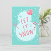 Custom Christmas Greeting Card with Photo シーズンカード (スタンド正面)