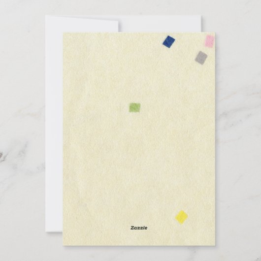 Custom Christmas Minimal Japanese Calligrapy  シーズンカード (裏面)