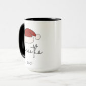 Custom Christmas Mug for Friends or Coworkers マグカップ (正面左)