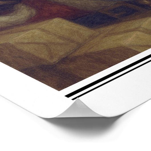 Custom Christmas Newspaper Decor, Funny Christmas ポスター (角)