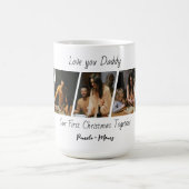 Custom Christmas Photo Coffee Mug コーヒーマグカップ (中央)