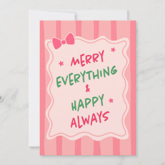 Custom Christmas Photo Greeting Card シーズンカード