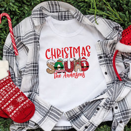 Custom Christmas Squad Family Christmas Shirts Tシャツ